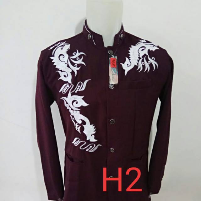Jasko bordir dewasa/jasko modern/jasko bahan hightwis