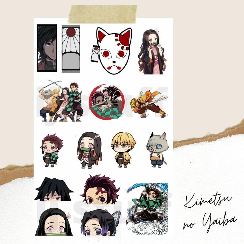 

Sticker KNY Kimetsu No Yaiba