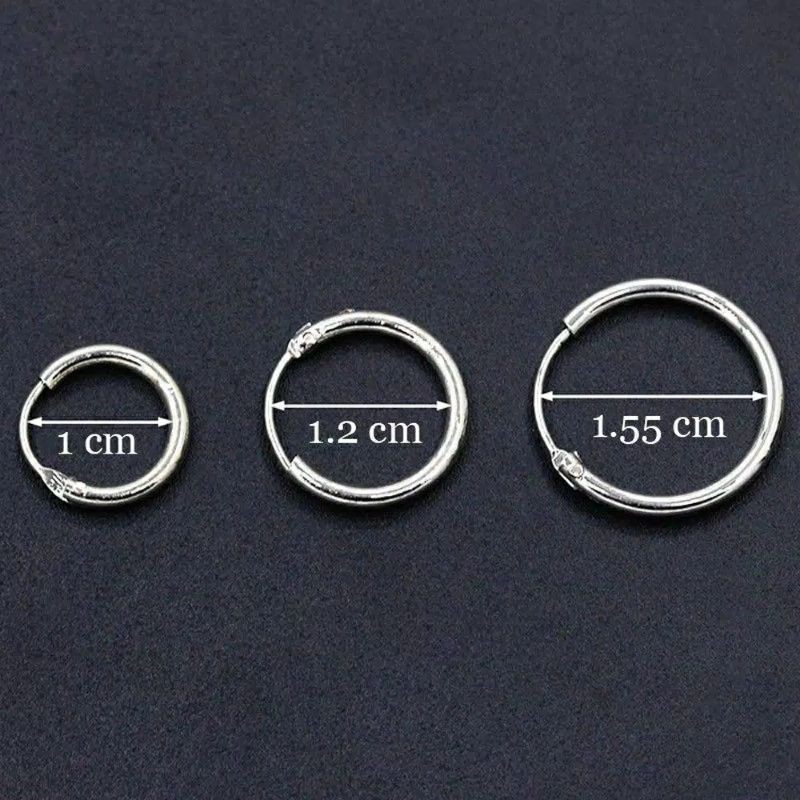 2 pcs Anting Hoop Anting Tusuk