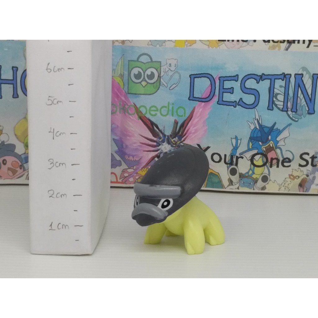 Shieldon Mode A Pokemon Figure Gen 4 Mainan Anak