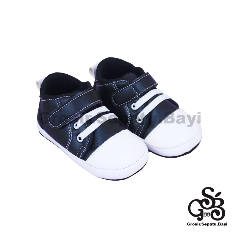 sepatu bayi baby shoes prewalker laki laki perempuan umur 2 - 12 bulan model casual luxury polos ringan &amp; fleksibel