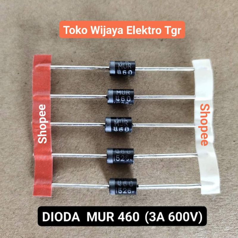 Mesin Las Sparepart | MUR460 Dioda Ultrafast 3A 600V