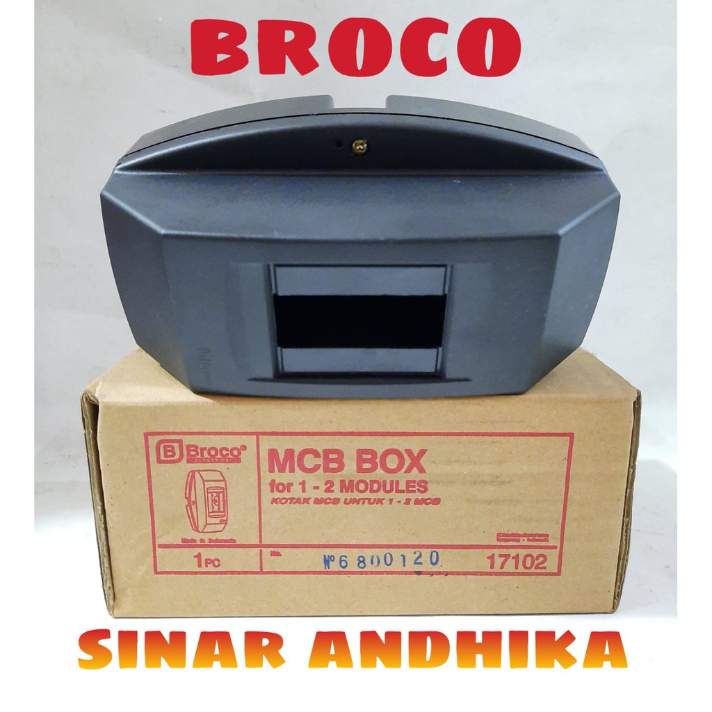 BOX MCB OUTBOW 1-2 GROUP BROCO 17102