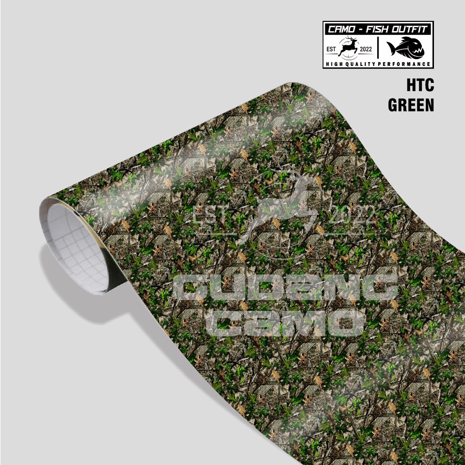 

Sticker Stiker Camo Camaouflage Murah..Motif HTC GREEN Uk. 100 x 50 cm