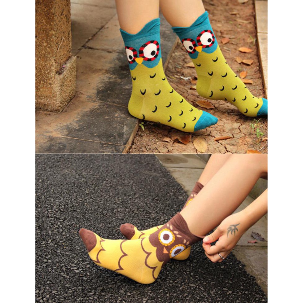 Kaos Kaki Socks Wanita Karakter Motif Cute Lucu Unik Import SHC15