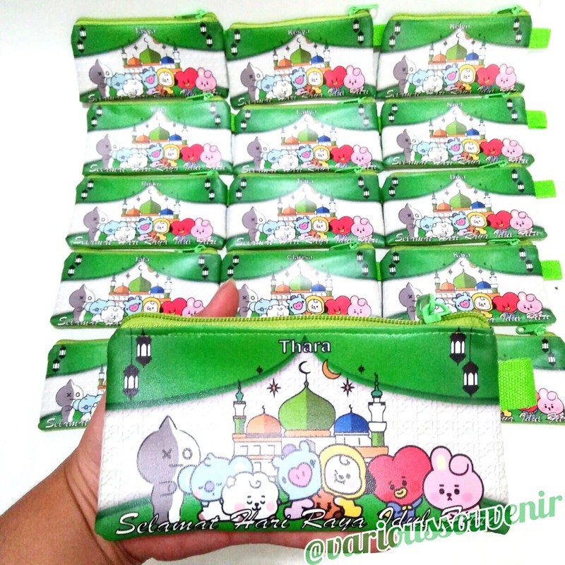 Custom Nama Dompet Panjang Idul Fitri Lebaran