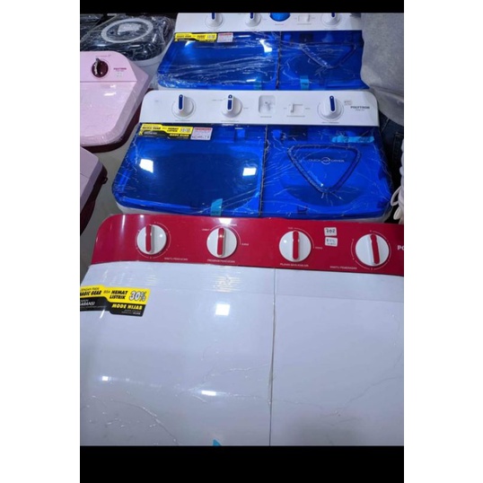 POLYTRON MESIN CUCI 2TABUNG 7KG DAN 7.5KG ALL TYPE