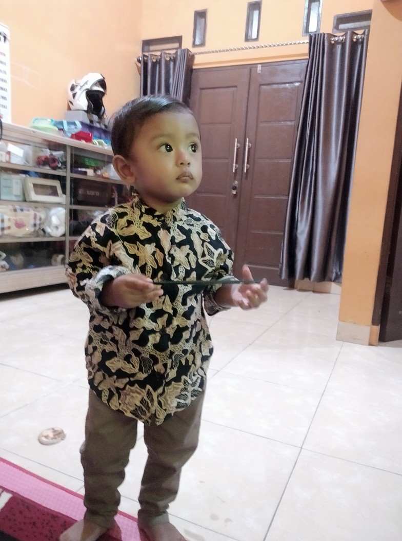 Kemeja Koko Batik Anak Lengan Panjang By Natta_line