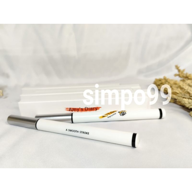 SIMPO99 - Eyeliner Pen Waterproof / Eyeliner Pen Waterproff Hitam / Eyeliner Pen / Eyeliner Pen Amy's Diary Waterproof / Eyeliner Anti Air / Eyeliner Terlaris / Eyeliner Kekinian /Kosmetik /Eyeliner Waterproff /Eyeliner Anti Air /Perawatan Kecantikan