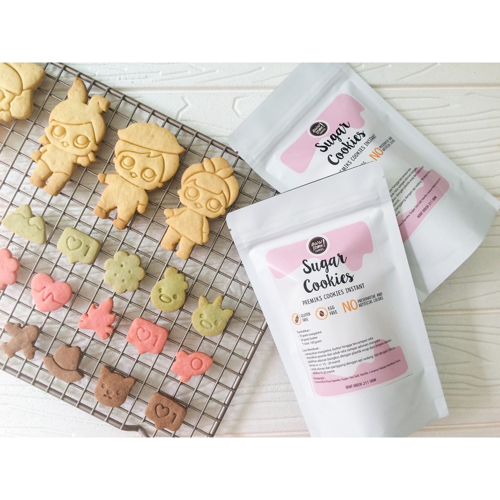 

Premiks Cookies | Premiks Kue Kering Gluten Free Egg Free