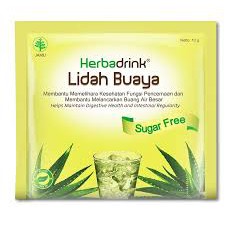 

Herbadrink Lidah Buaya / isi 5 sachet