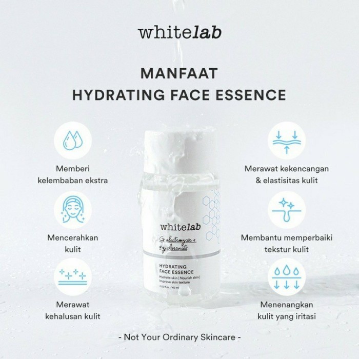 BPOM WHITELAB HYDRATING FACE ESSENCE 60ML / ESSENCE WAJAH WHITE LAB / SYE