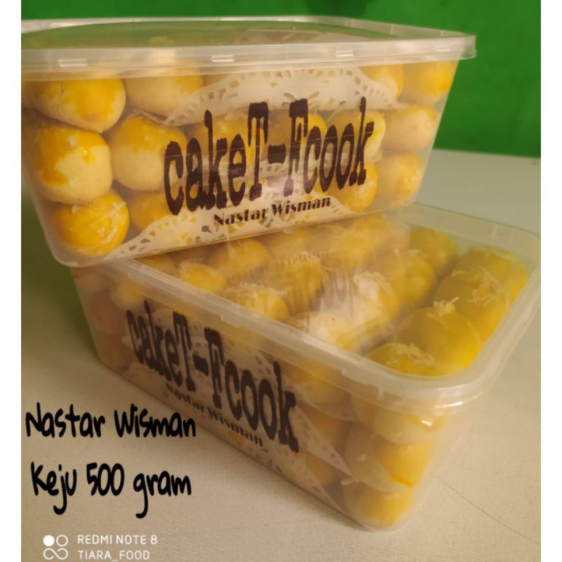 

nastar wisman keju box 500gr