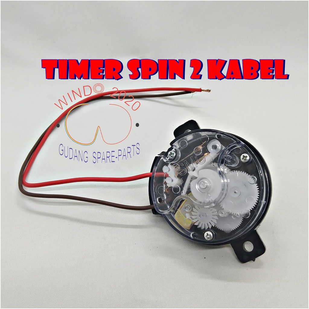 TIMER SPIN | TIMER PENGERING | TIMER MESIN CUCI | TIMER 2KABEL | TIMER PENGERING UNIVERSAL