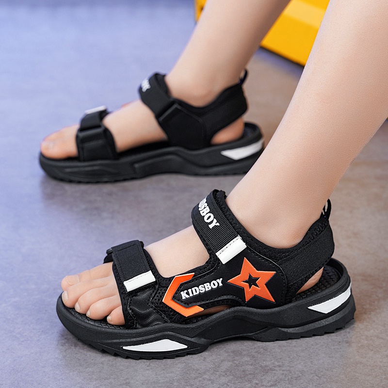 Sepatu Sandal Gunung Anak Laki Laki Velcro Impor