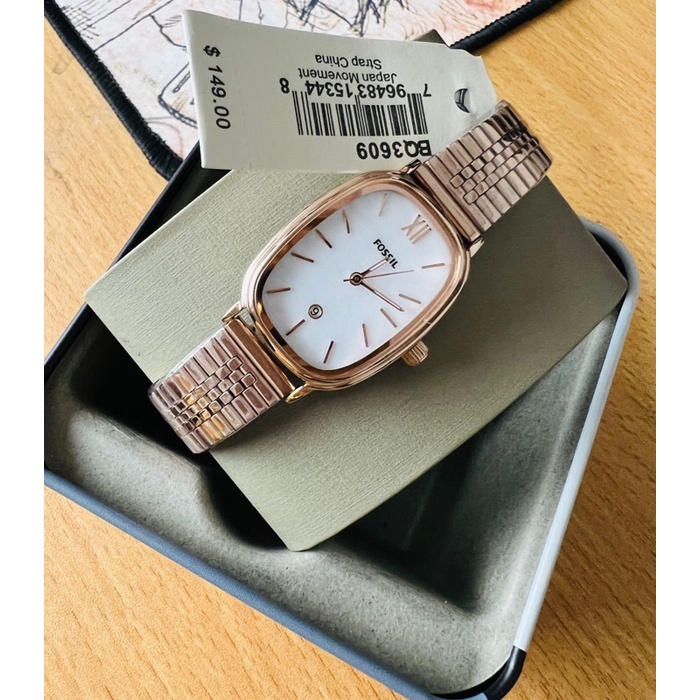 JAM TANGAN WANITA FOSSIL BQ3609 ORIGINAL GARANSI 1 TAHUN