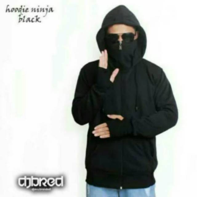 Jaket ninja Hitam