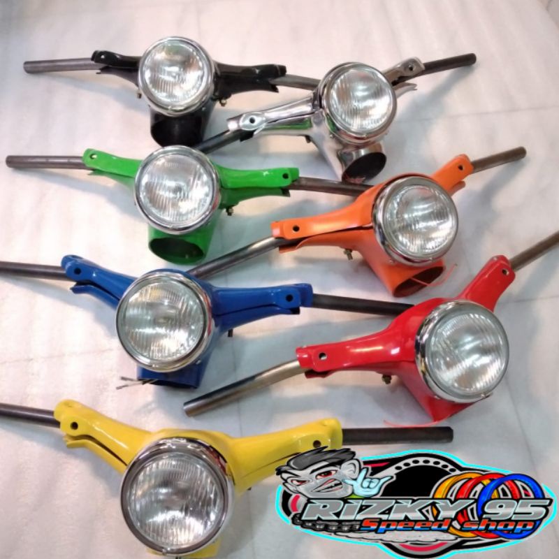 Batok C70 Batok Kepala C70 set lampu tampa spedometer warna lengkap batok cup kepala C70 CNC PNP c70