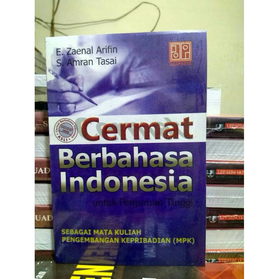 Buku Cermat Berbahasa Indonesia By E Zaenal Arifin Baru