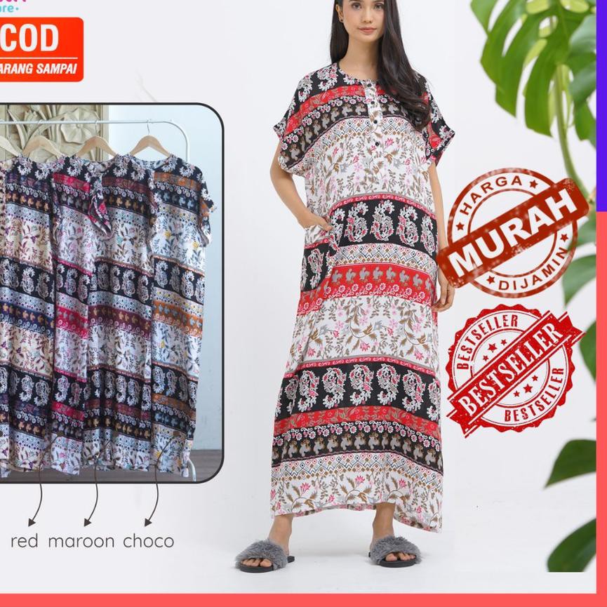 ● Daster Jumbo Murah |Daster Wanita Dewasa | Dress Rumah | Daster Panjang Busui Kekinian ✾