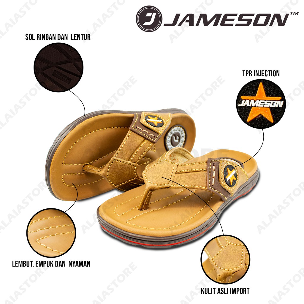 Sandal Anak Kulit Impor Jameson S20 Original Sandal Jepit Impor (J01) Hawai / sendal jepit anak