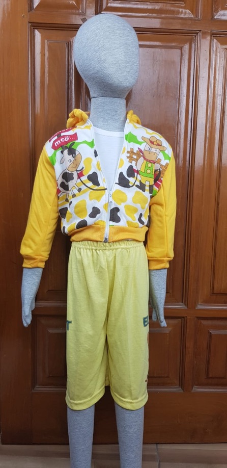 3 pcs Celana pendek anak 4-8 thn / celana pendek katun weidy