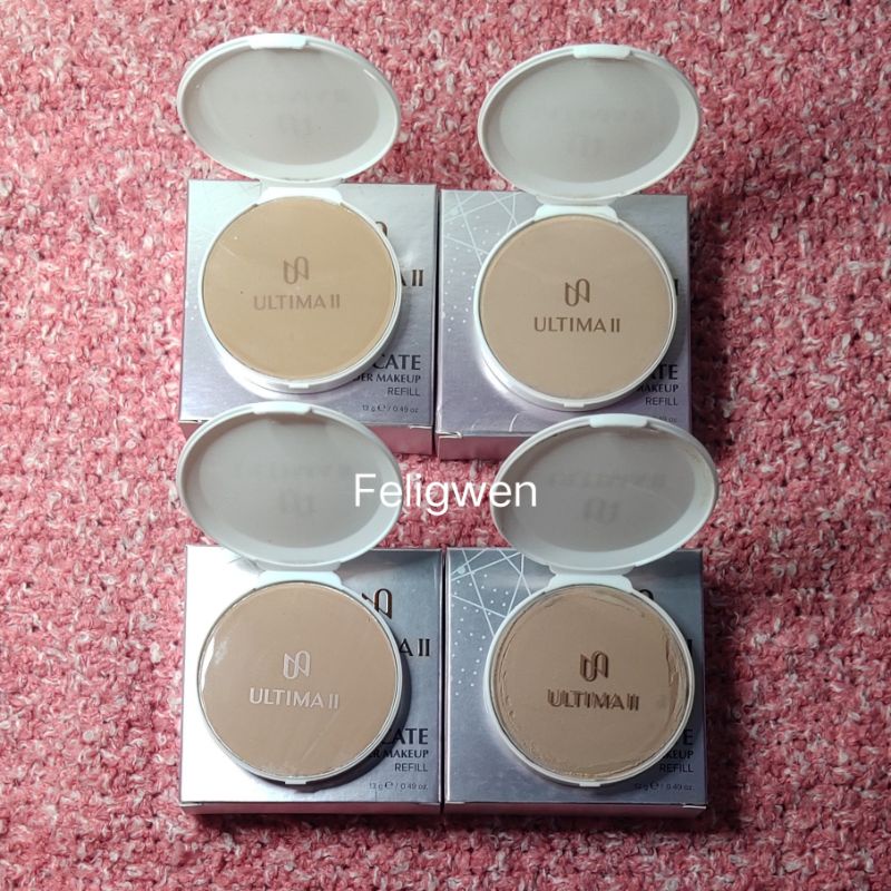 ULTIMA II Bedak Basah  Delicate Creme Powder Makeup Refill 13 gr