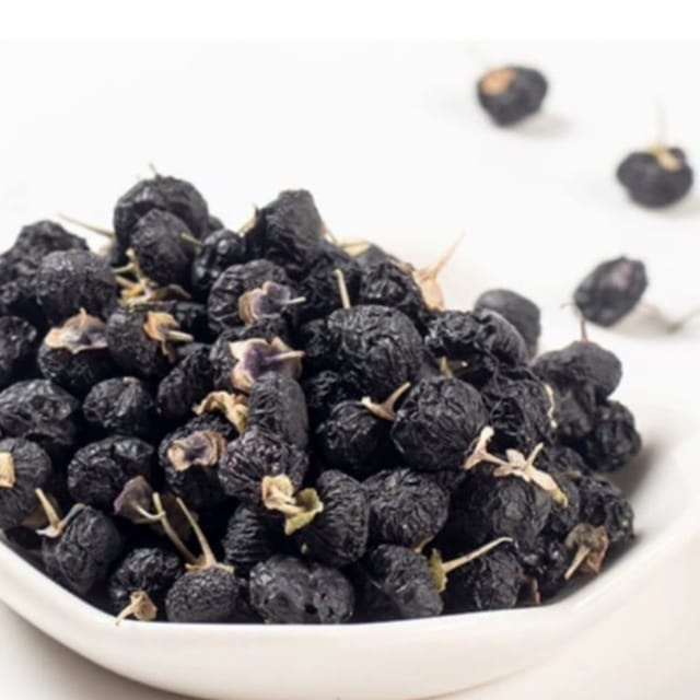 

Black wolfberry Black wolf berry goji hitam kici hitam organic wild black wolfberry xinjiang hei gou qi hei gouji 黑枸杞 Lycium Ruthenicum