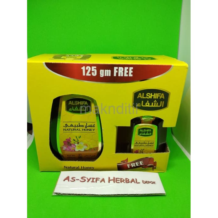 

madu al shifa gratis isi 125 ml dan buble wrap