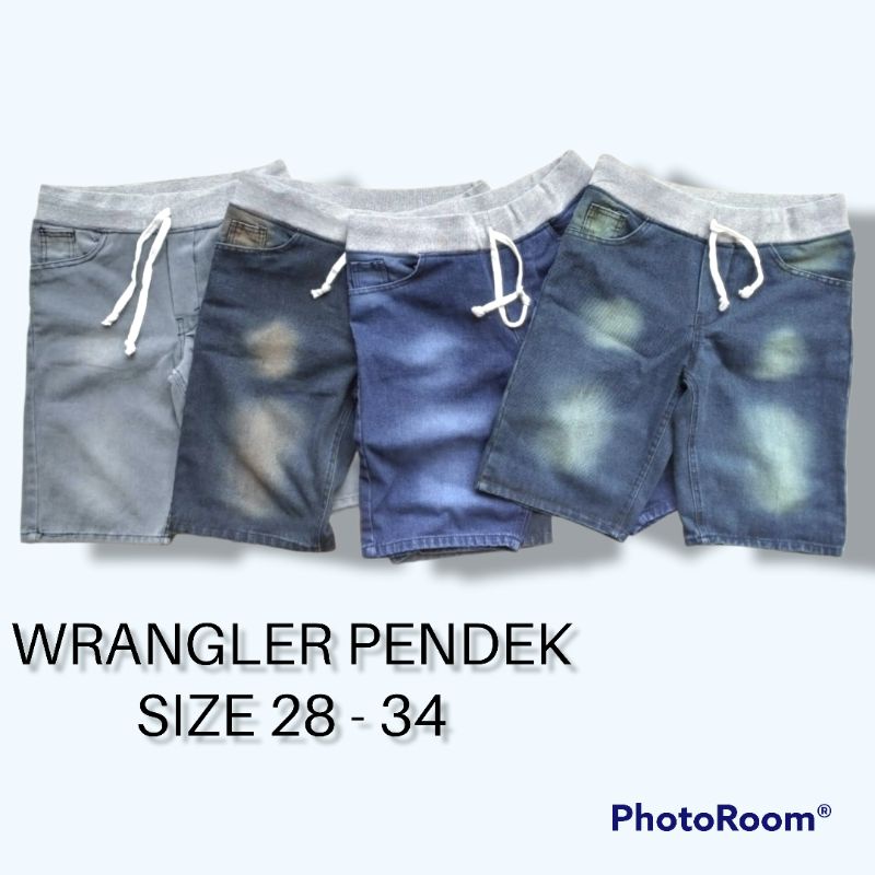Celana Pendek jeans karet / celana pendek karet /celana jeans karet / celana jeans melar / cod