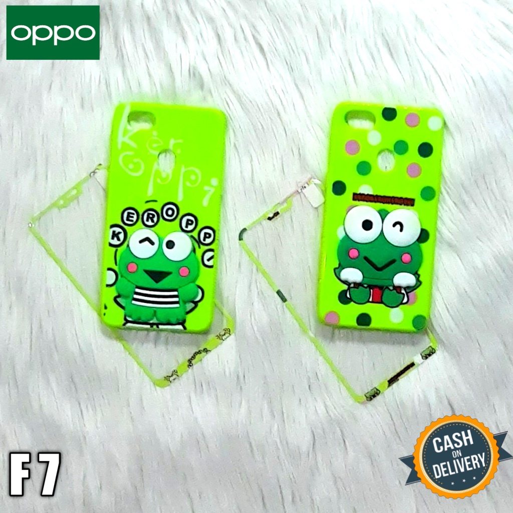 OPPO F7 CASE 360 BONEKA TIMBUL+TEMPERED GLASS