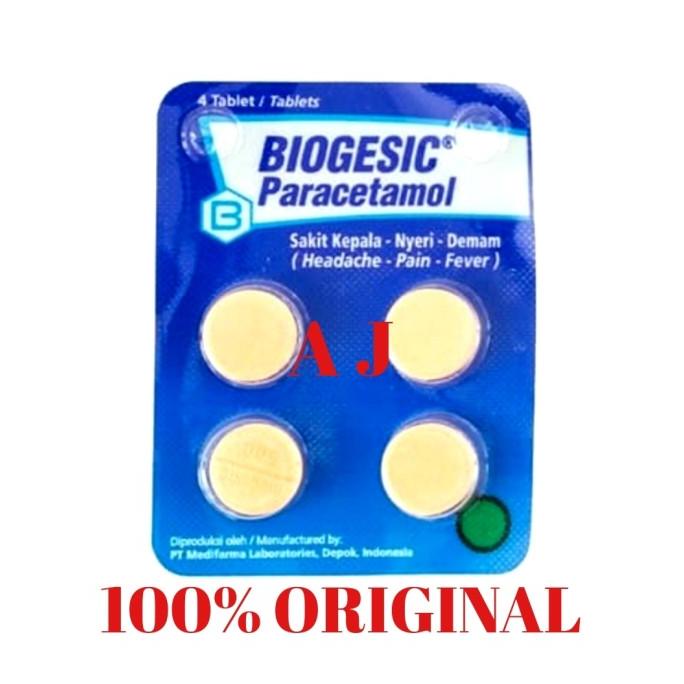 Biogesic Paracetamol - Obat Sakit Kepala,Demam