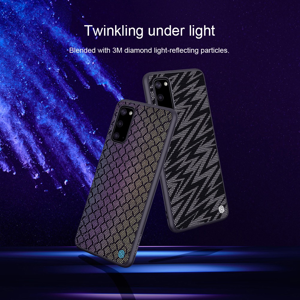 Case SAMSUNG Galaxy S20 5G NILLKIN Gradient Twinkle Hardcase