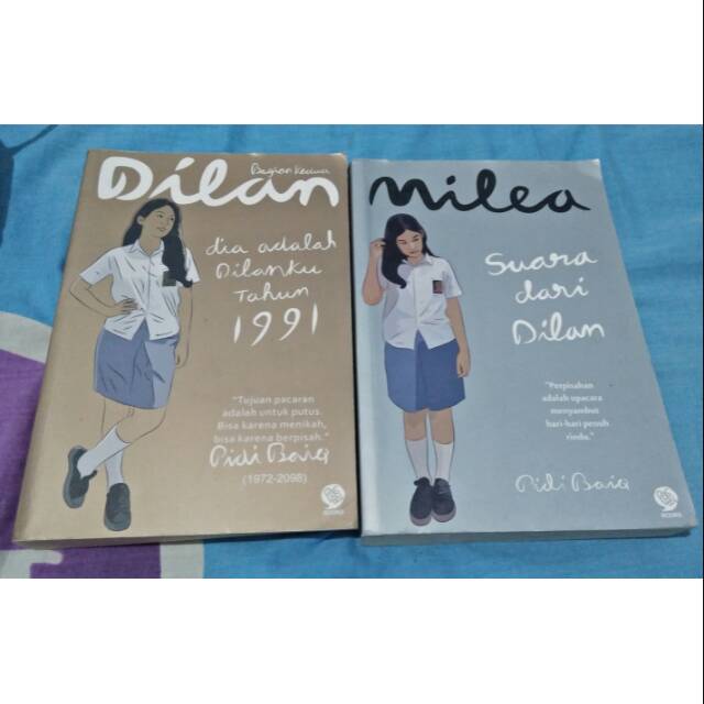 ORIGINAL PRELOVED NOVEL DILAN MILEA