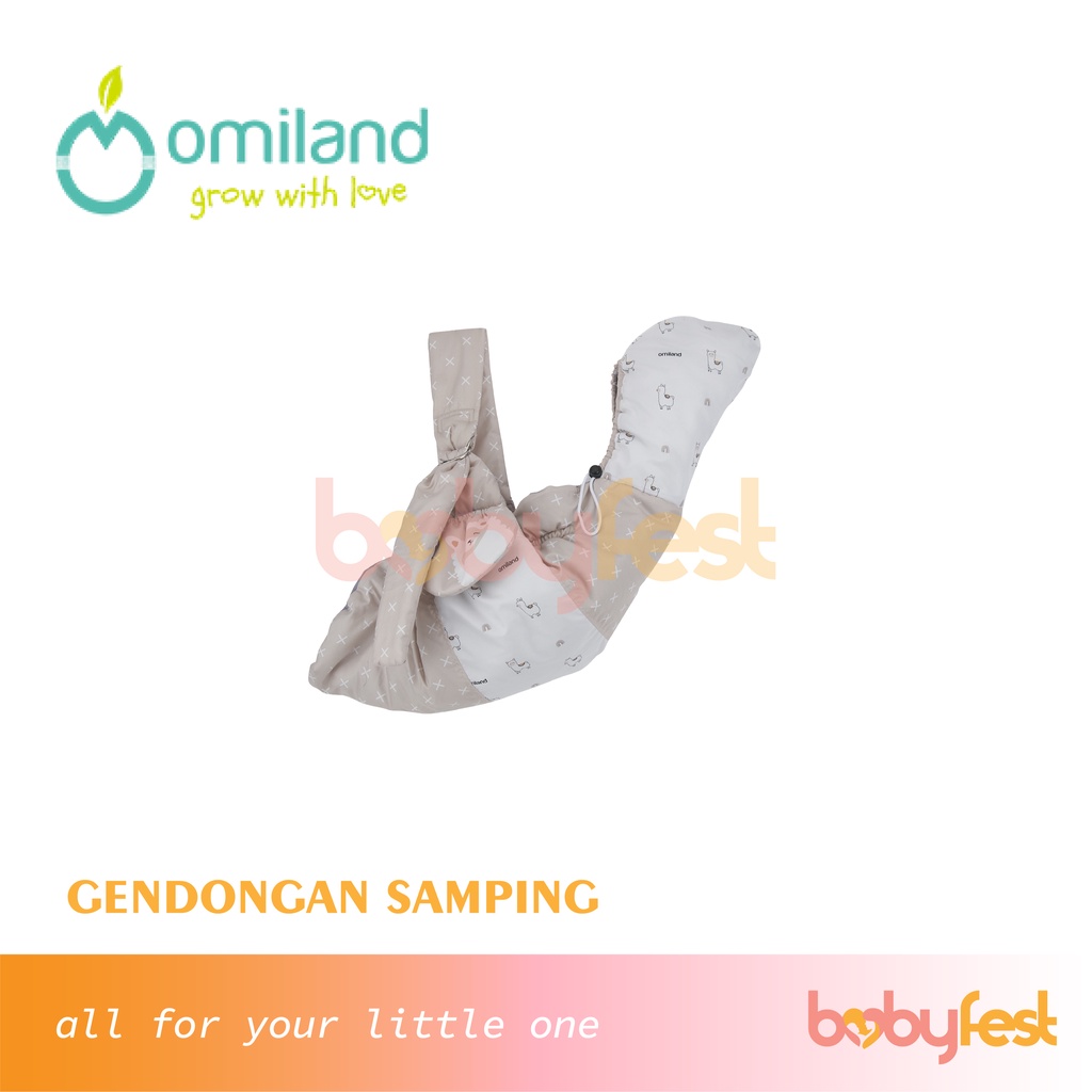 Omiland Gendongan Bayi Samping Alpaca Series OB 17201-4