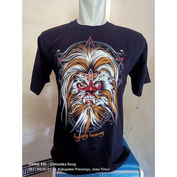 kaos. kaos murah. kaos ganong. kaos bujang ganong. kaos budaya. kaos reog. kaos distro. kaos katun