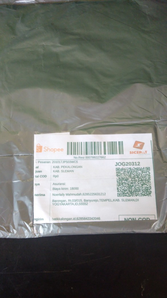 (bisa Bayar Dirumah) Kemeja Batik Pekalongan Motif Keren