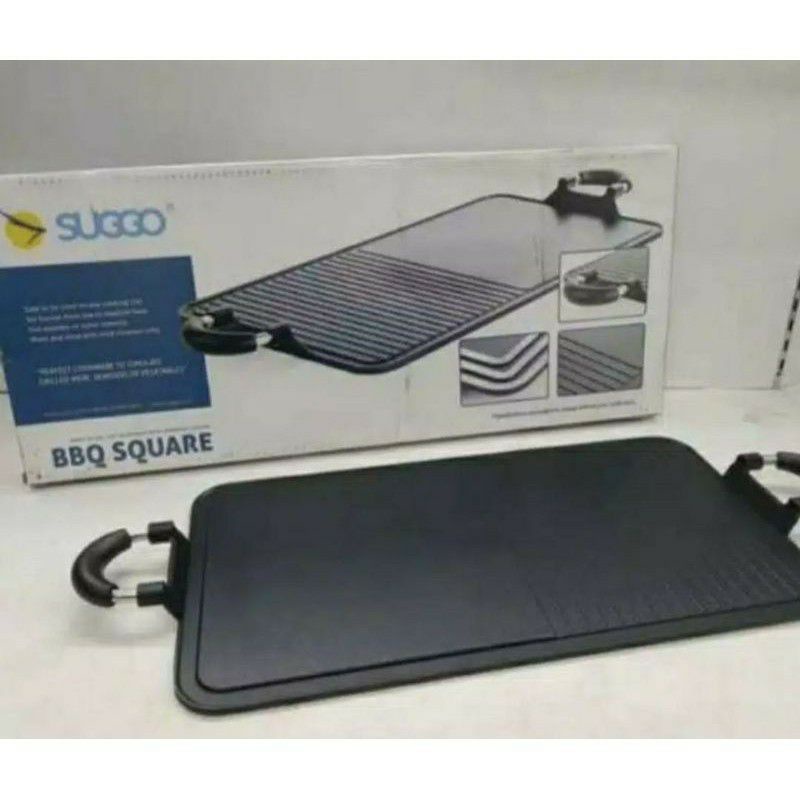 Suggo grill pan//panggangan serbaguna//multi grill pan//panggangan anti lengket//SUGGO BBQ SQUARE MU