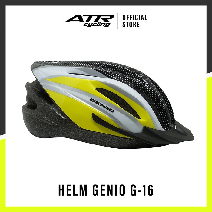 Helm Sepeda GENIO G-16 - MTB ORANGE