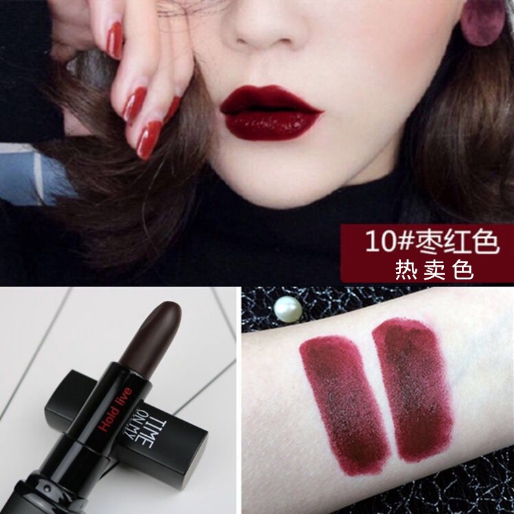 Hold Live Lipstick Matte Velvet Warna Labu Oranye Tanah Hold Live Lipstick Matte Velvet Warna Labu Oranye Tanah