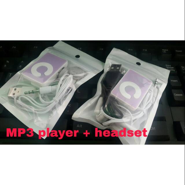 Mp3 player + headset