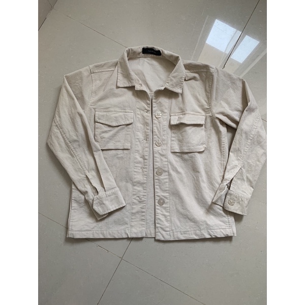 thenblank corduroy safari jacket
