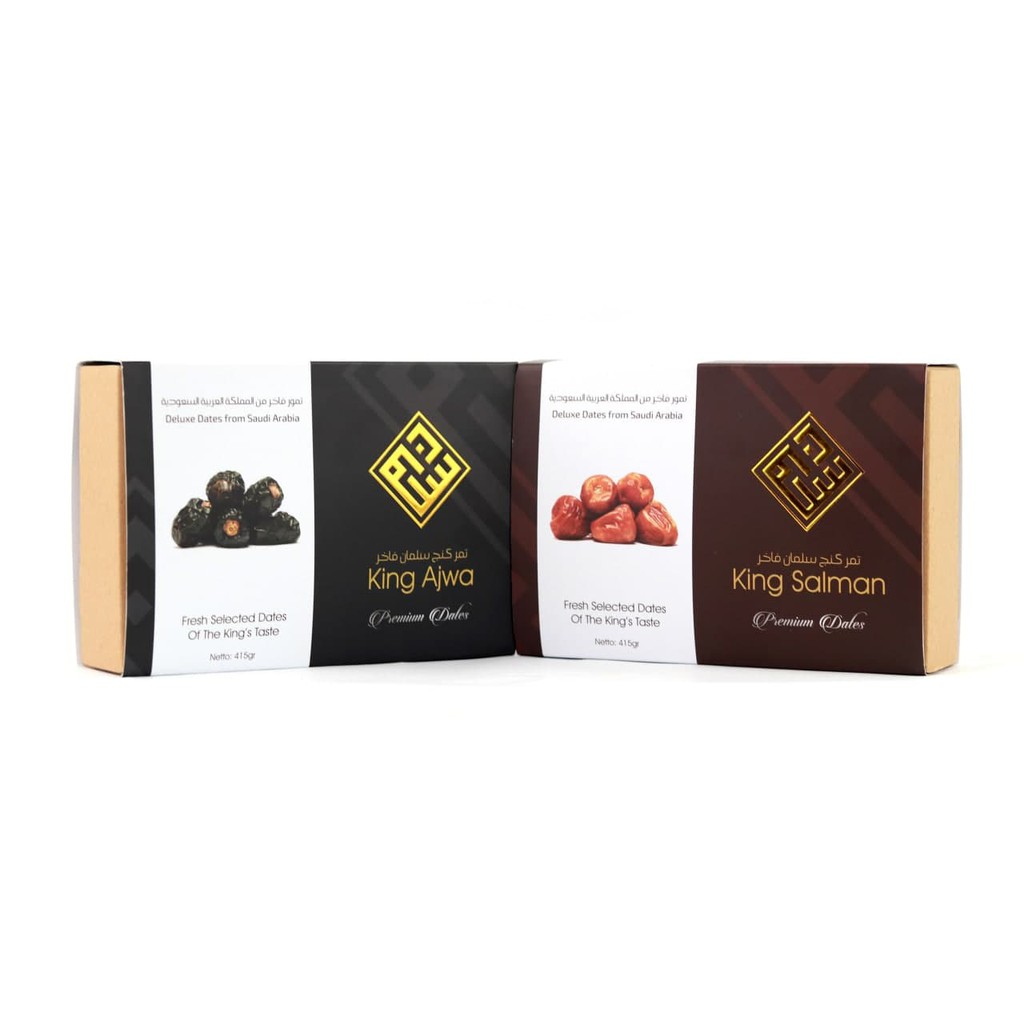 

Kurma Ajwa Premium Madinah King Ajwa Original