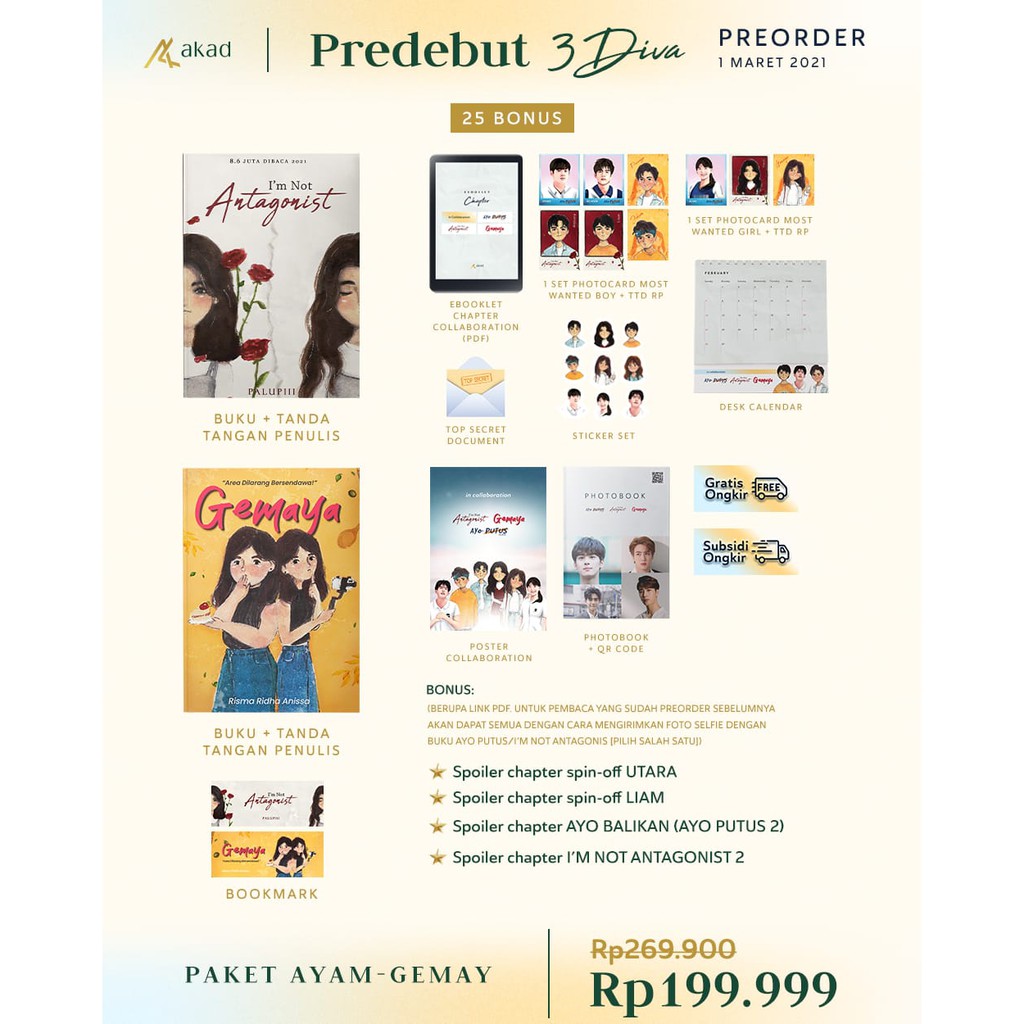 Novel Ayok Putus I M Not Antagonist Dan Gemaya Shopee Indonesia