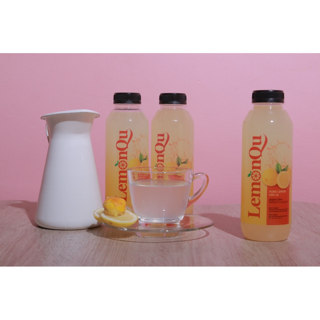 

LemonQu - Sari Lemon Murni - Sari Lemon Murah - Sari Lemon 500ml - Lemon - Jus Lemon