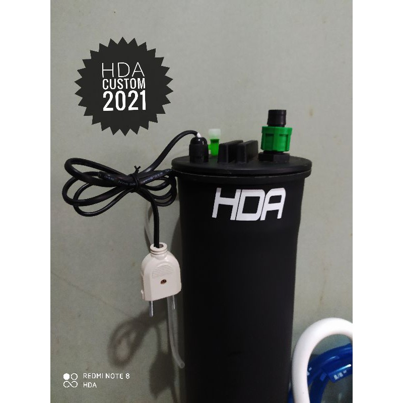 Filter Canister DIY 1200 tinggi 50 cm