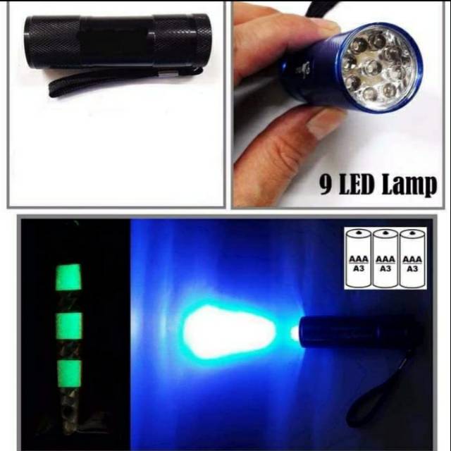 SENTER / LIGHT UV 9LED