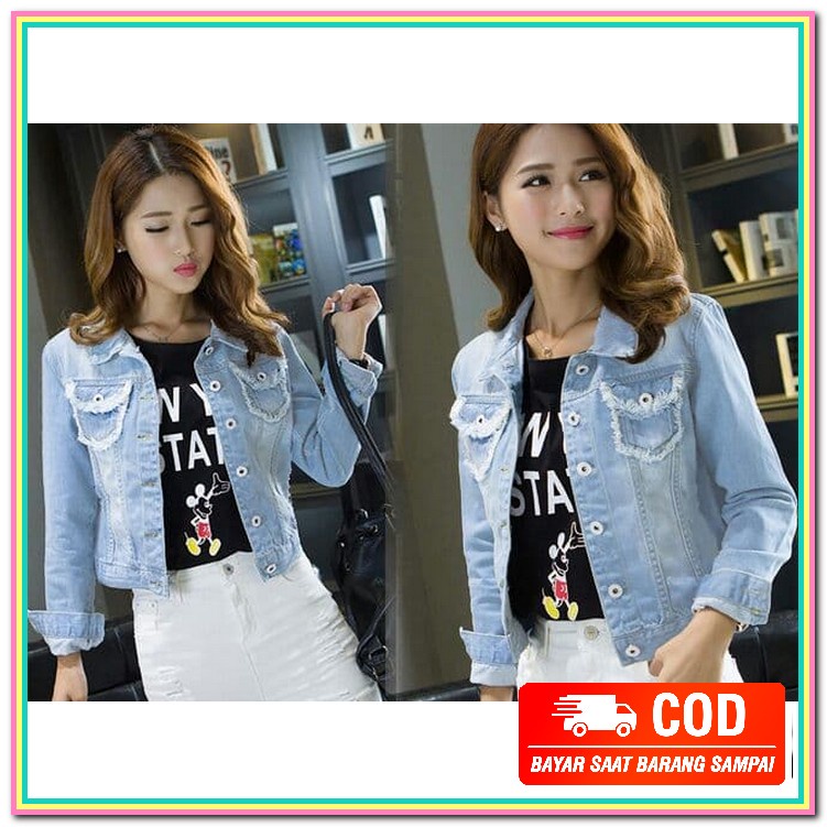 Jaket Wanita Kekinian  2021 // Jaket Wanita Jaket A Windbreacker  SB345 [Jaket Rinata Ro] Jaket Wa