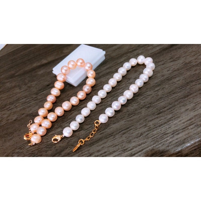 Gelang Mutiara Asli - Pearl Bracelet - Mutiara air tawar asli Lombok