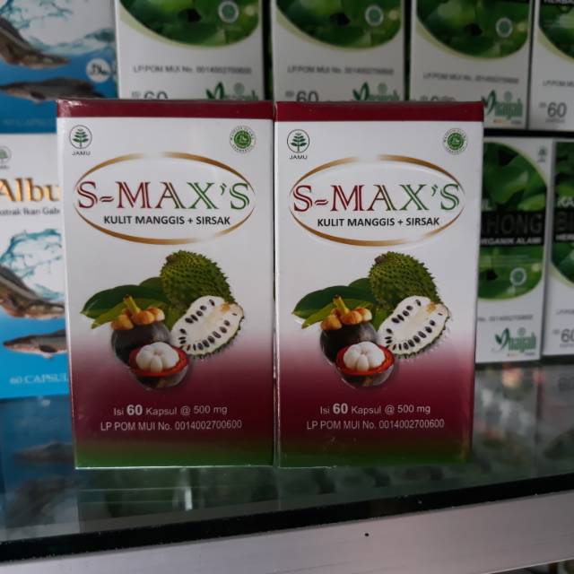 S MAXS Kapsul Ace Max Obat Herbal Kelenjar Getah Bening Tiroid Murah